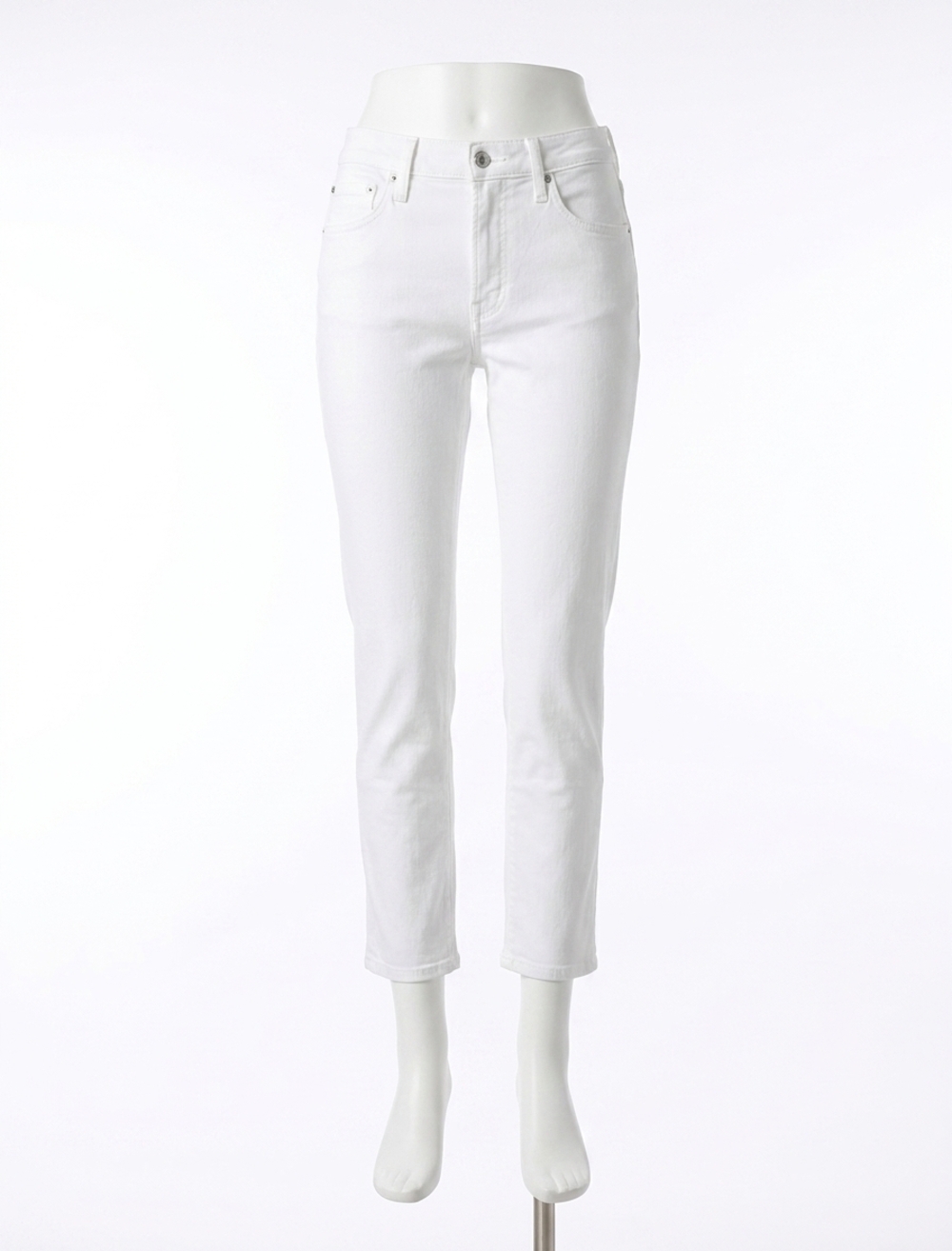 NEW AG JEANS ex-boyfriend slim jeans in 1 year classic white